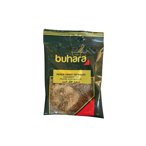 Buhara Zwarte Peper Gemalen 50g