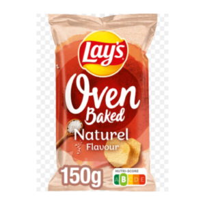 Lays Oven Baked Chips Naturel Flavour 150g