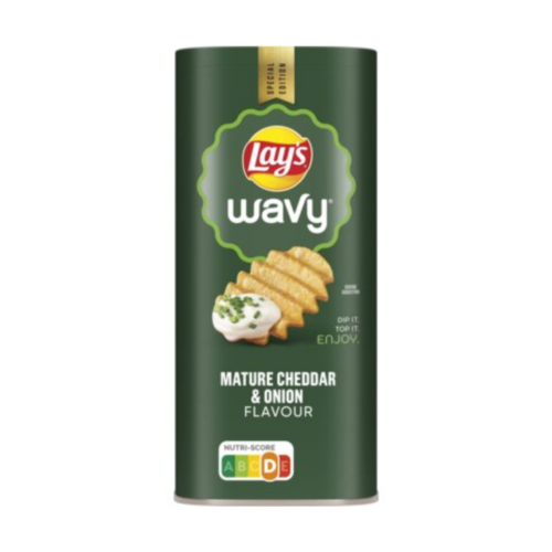 Lays Wavy Mature Cheddar 115g