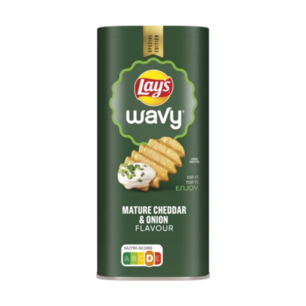 Lays Wavy Mature Cheddar 115g